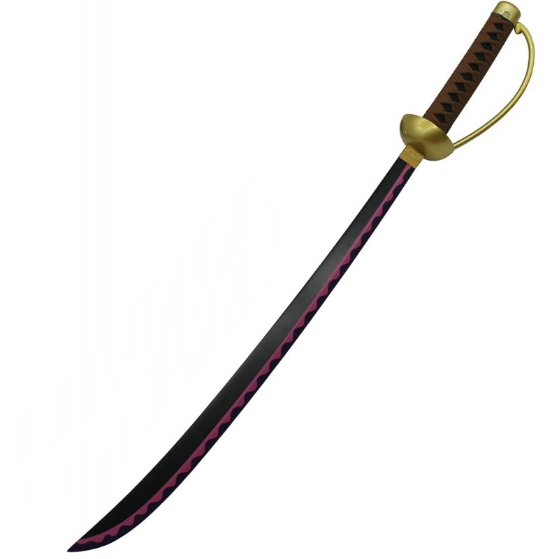 Katana Acciaio non affilata Replica One Piece Gold. D.Roger FL23902.55